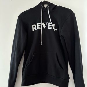 Black XS Fleece Hoodie - REVEL
